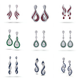 ER_003 : Creative Concept, 1200+ Earring, Colored Diamond & Gemstone Earrings – Luxury Multi-Gem Jewelry Designs